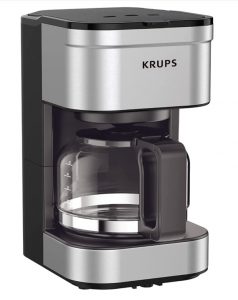 KRUPS-Simply-Brew-Compact-Filter-Drip-Coffee-Maker,-5-Cup,-Silver