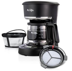 Mr.-Coffee-5-Cup-Programmable-25-oz.-Mini-Brew-Now-or-Later-with-Water-Filtration-and-Nylon-Reusable-Filter-Coffee-Maker-Black