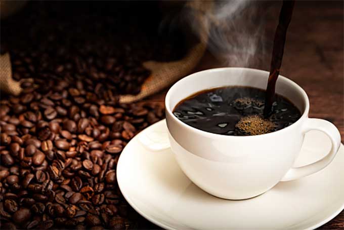 Fresh coffee is more aromatic