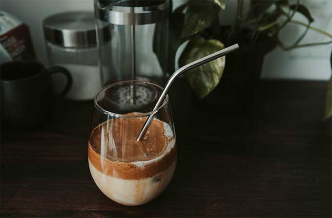 The iced latte recipe