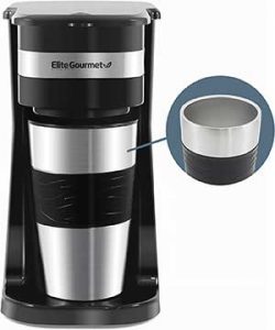Elite Gourmet EHC111A Personal Single-Serve Compact Coffee Maker
