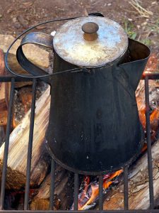 make your own cowboy campfire coffee