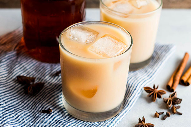 iced chai latte cup