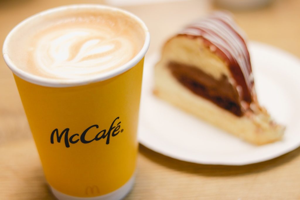 A cup of McCafe