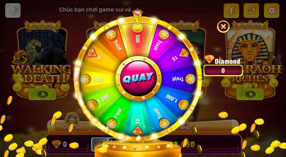 Cách thực hiện quay hũ trong Golden Queen Xoso66