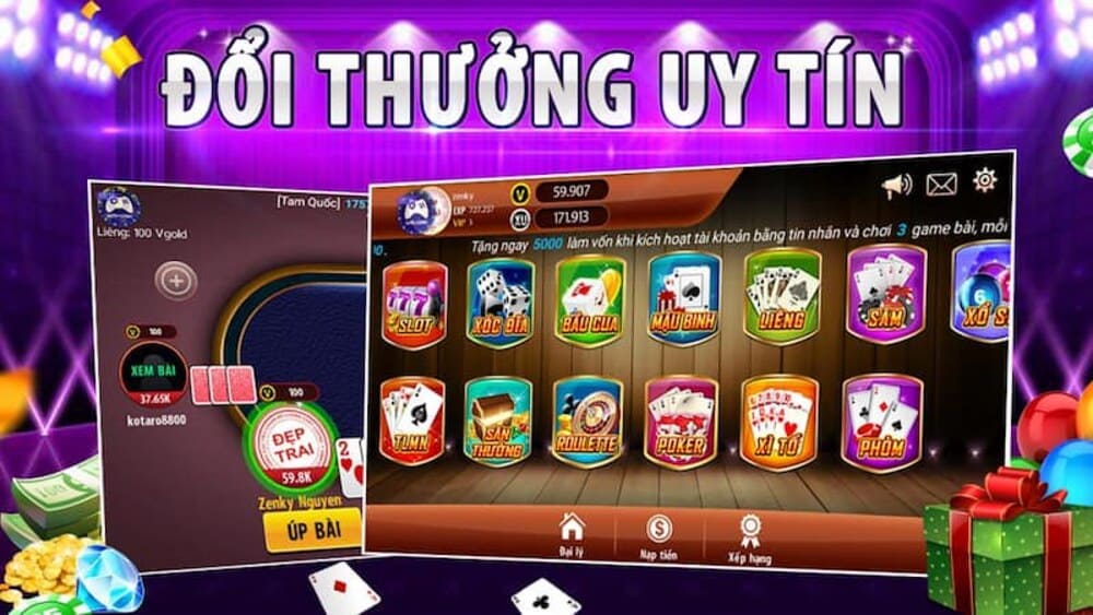 Danh mục trò chơi đặc sắc tại MG Casino Xoso66